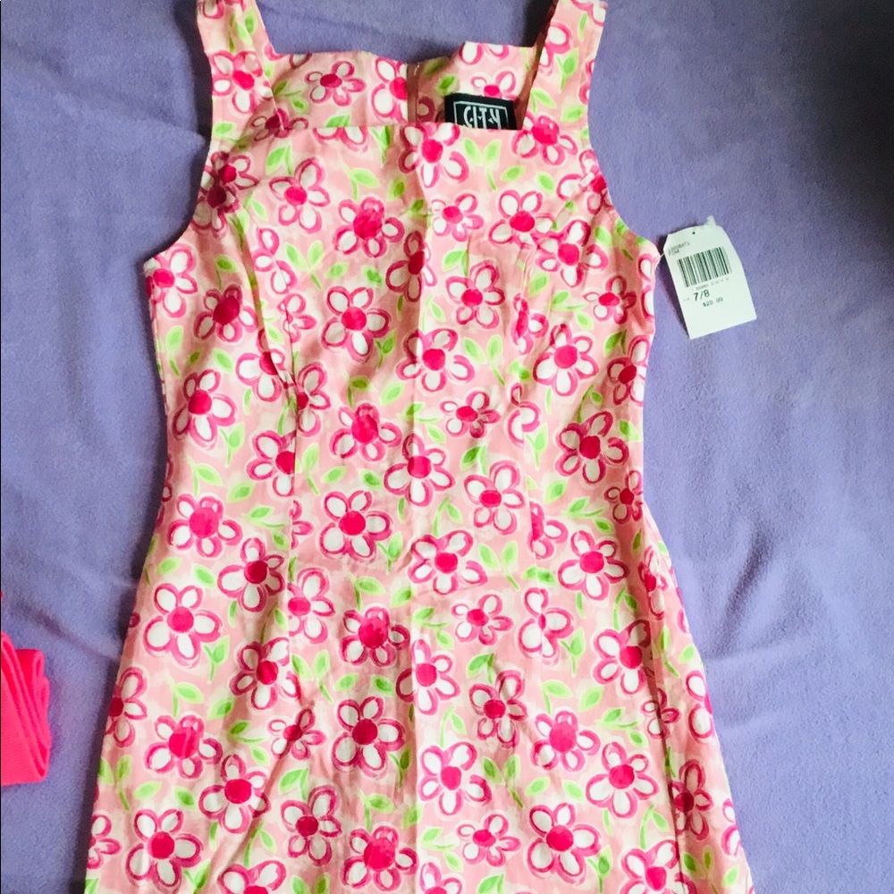 City Brand Dress Juniors 7/8 NWT